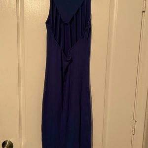 Blue bodycon dress